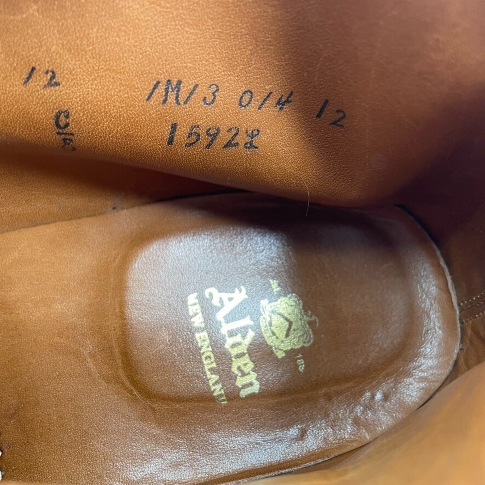 Men's Alden New England 1592L Chukka Boot (Lead Gray Suede) 12 C/3 - Picture 9 of 9